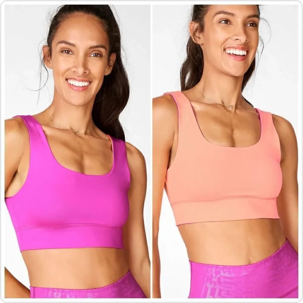 Fabletics Harlow Reversible Medium Impact Sports Bra